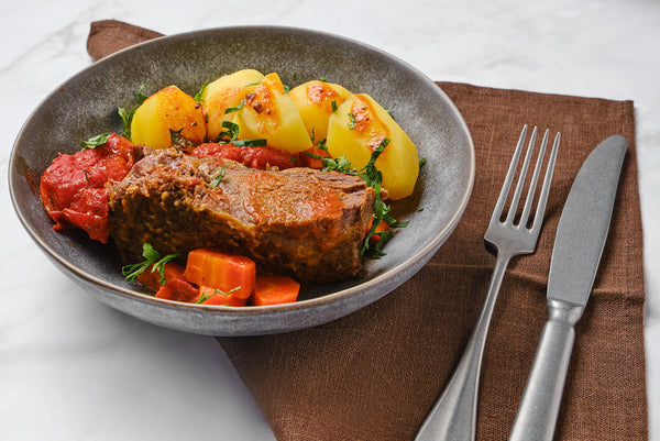 Mashed Potatoes Instant Pot Eye Round Steak Gravy Top Sirloin