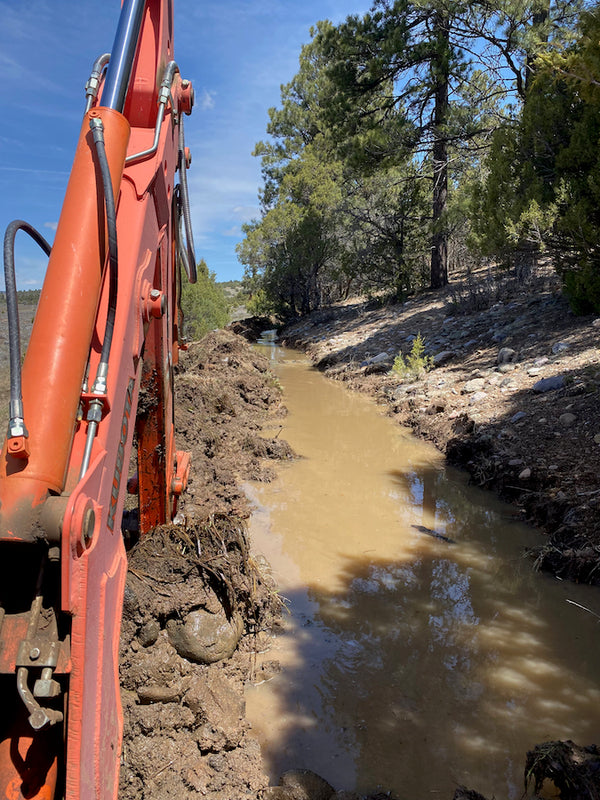 Ditch Cleaning Days - The Chama Valley Meat Co